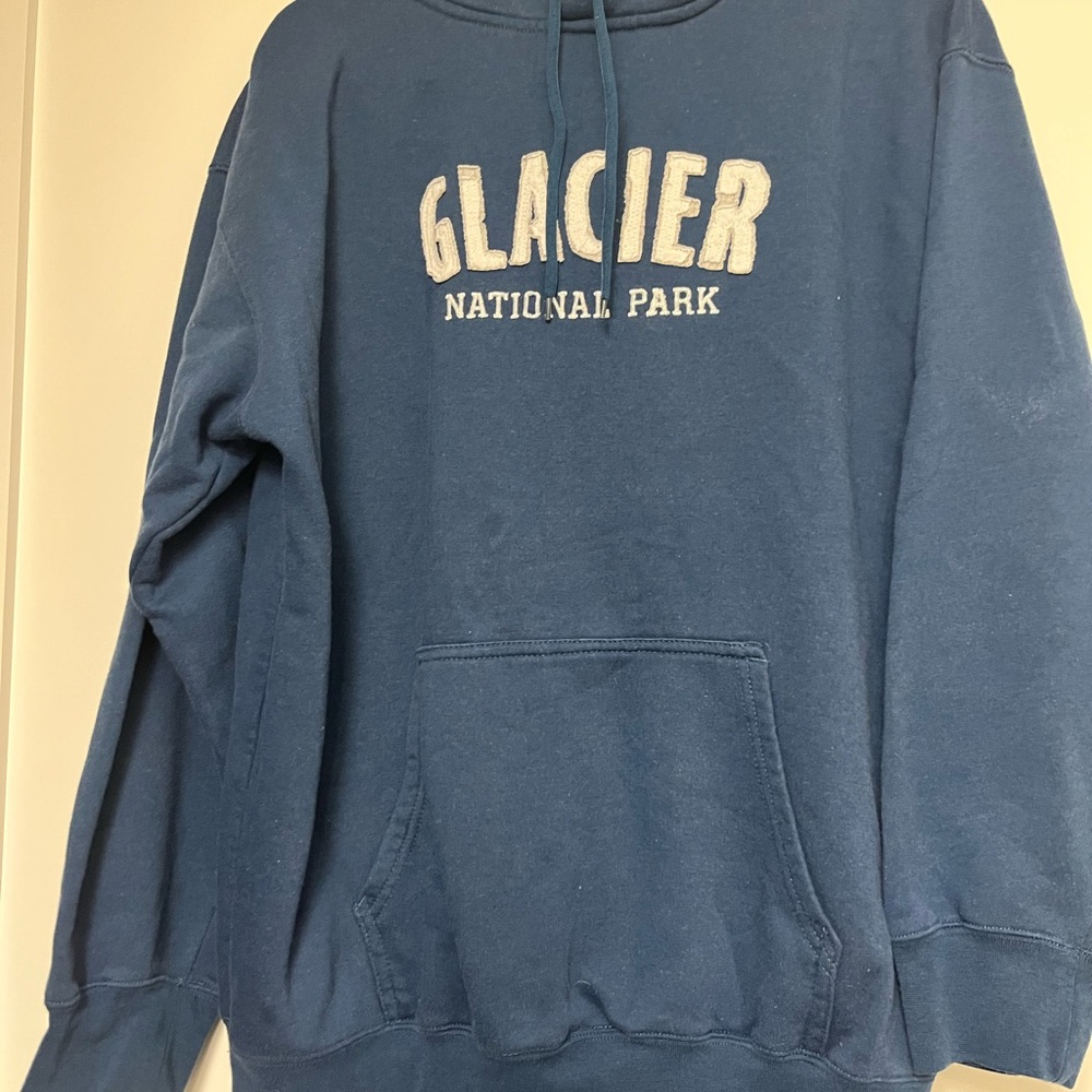 Blue Glacier National Park Men's Sweater